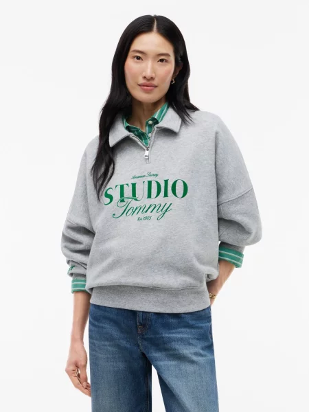 Tommy Hilfiger Bluza Kobiety S szary