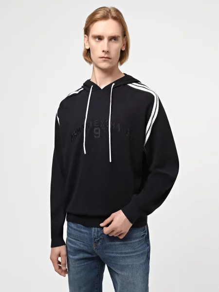Худи Armani Exchange синее