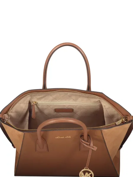 Geanta de piele Michael Kors din piele maro