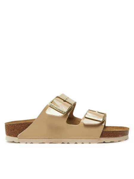 Papuci Birkenstock bej