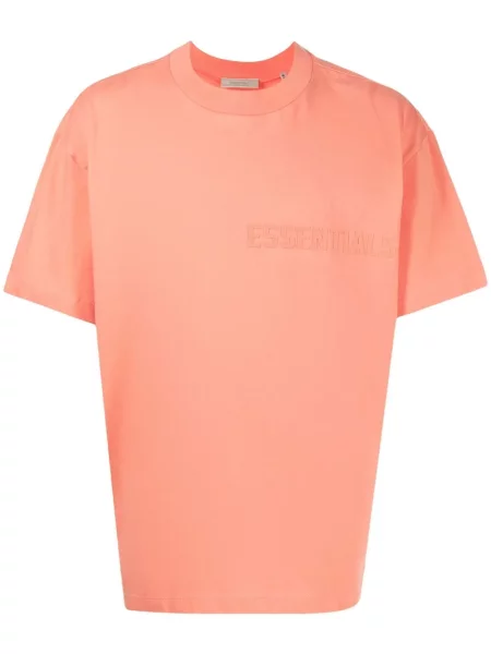 Tricou Fear Of God Essentials cu autograf roz