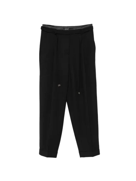 Pantaloni Peserico cu legături negru