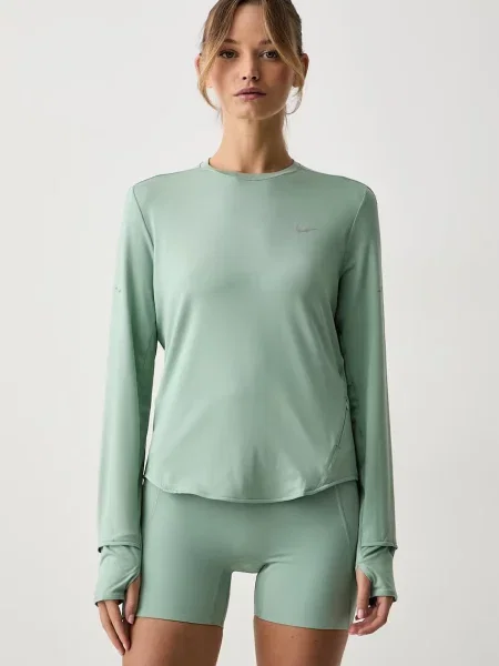Tricou cu mânecă lungă Nike verde