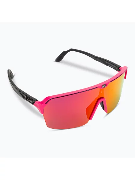Cyklistické brýle Rudy Project Spinshield Air růžove černé