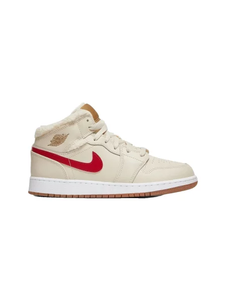 Hanorac din fleece Nike cu perle din fleece alb