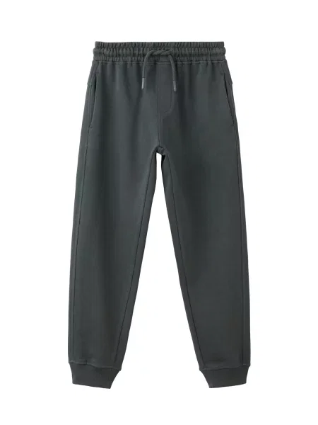MANGO KIDS Pantaloni FRANCIA închis gri