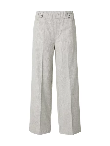STREET ONE Pantaloni cu dungă piatră gri