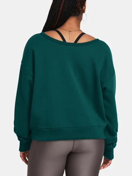 Geacă Under Armour din material terry alb