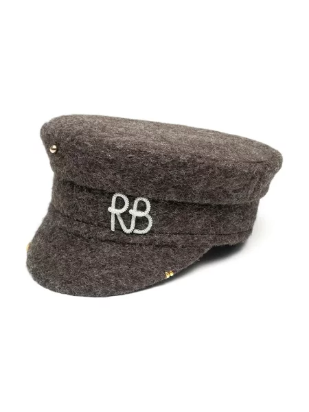 Czapka z daszkiem dziecięca Ruslan Baginskiy brązowa