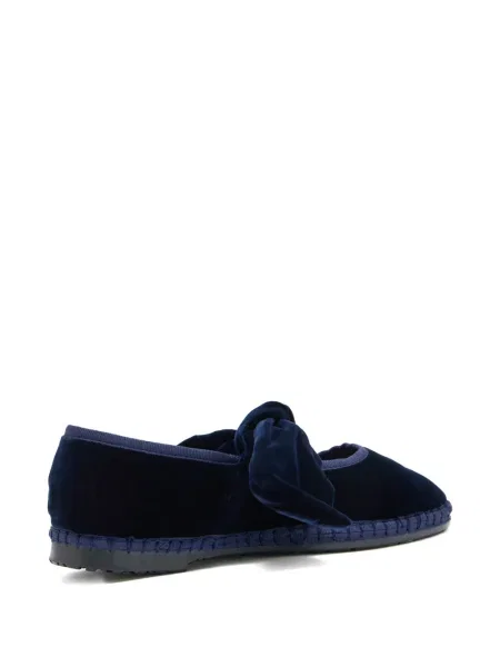 Espadrile Flabelus cu funde albastru