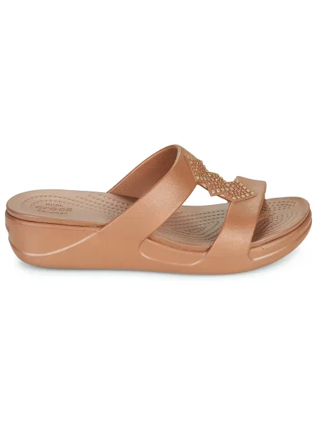 Natikače Crocs smeđa