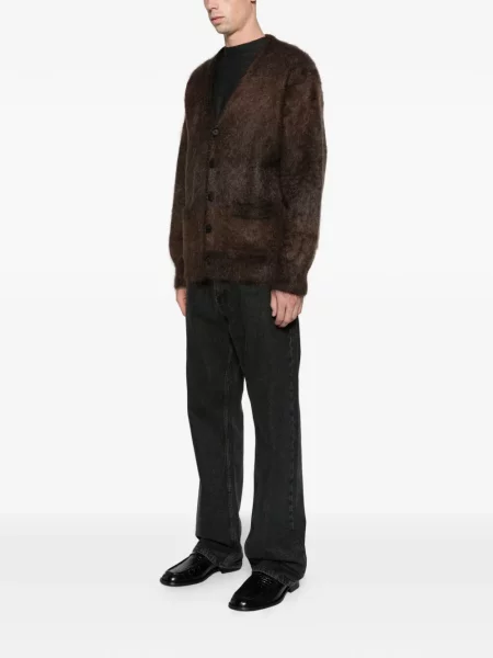 Ζακέτα Comme Des Garçons Homme Plus από μαλλί αλπάκα καφέ