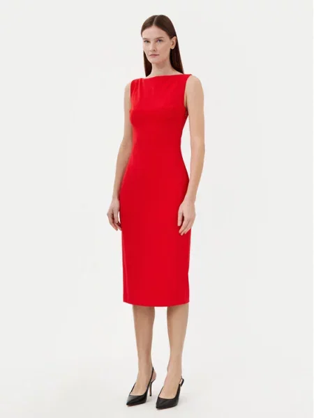Calvin Klein Sukienka koktajlowa czerwony