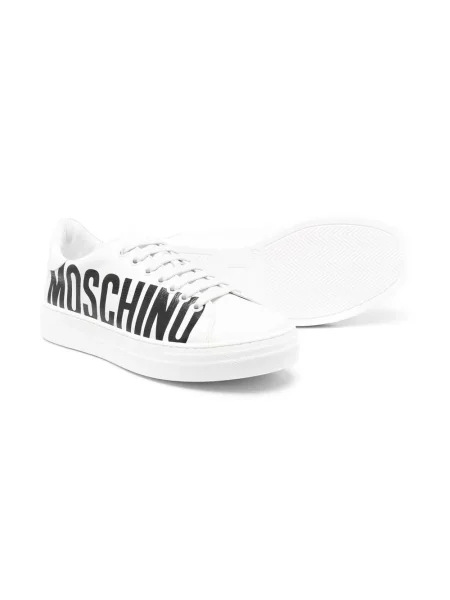 Dětské tenisky Moschino bílé