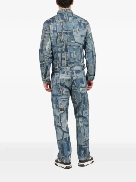 Geacă de blugi Roberto Cavalli albastru