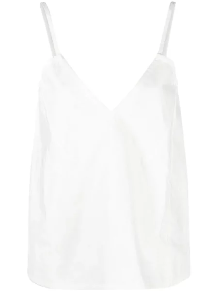 Top Ambush cu decolteu în V alb