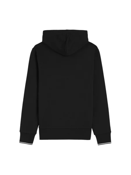 Bluza FRED PERRY Tipped Hooded Sweatshirt Black M czarna