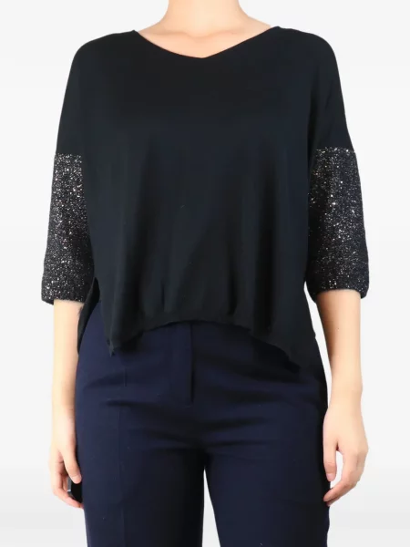 Pulover Le Tricot Perugia negru