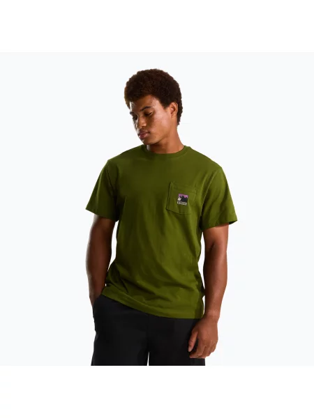 Dámské tričko The North Face Mountain Logo Relaxed woodland green zelené