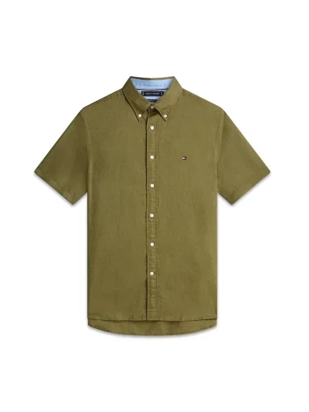 TOMMY HILFIGER Cămașă oliv verde