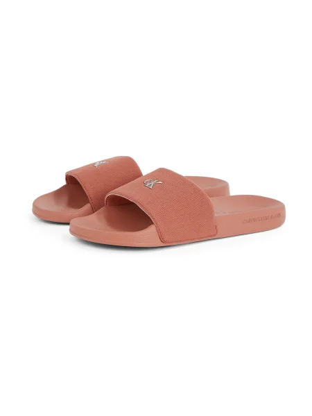 Saboți Calvin Klein Jeans maro