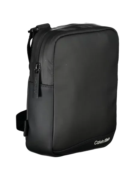 Crossbody torba Calvin Klein s printom crna