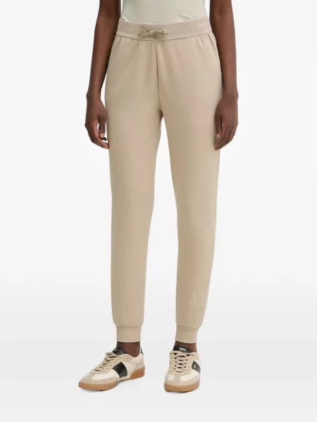 Pantaloni Armani Exchange alergare cu autograf