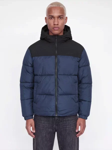 JACK & JONES Geacă de iarnă JJRAZE bleumarin negru