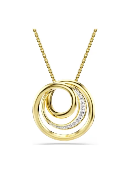Swarovski naszyjnik HYPERBOLA żółty