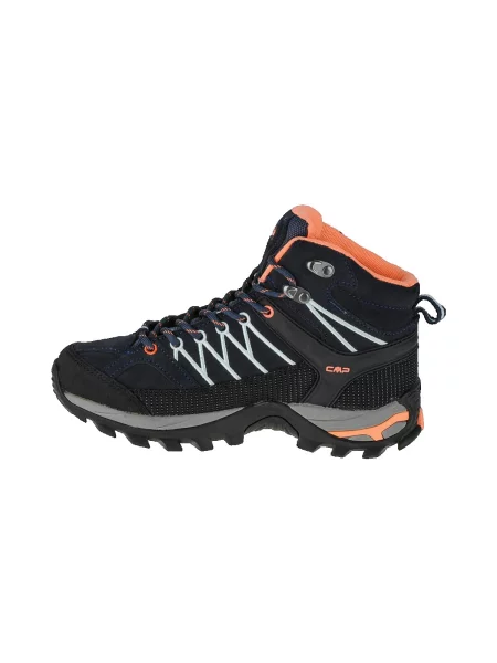 Trekové boty CMP Rigel Mid black and navy blue modré