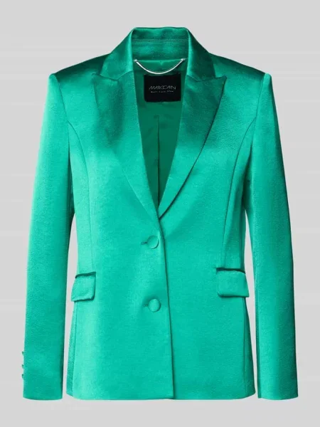 Żakiet o kroju slim fit z kołnierzem z połami i z patką Marc Cain