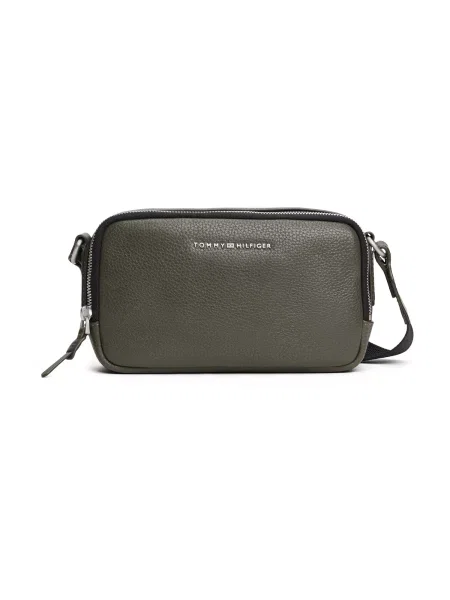 TOMMY HILFIGER Torba za čez ramo temno zelena