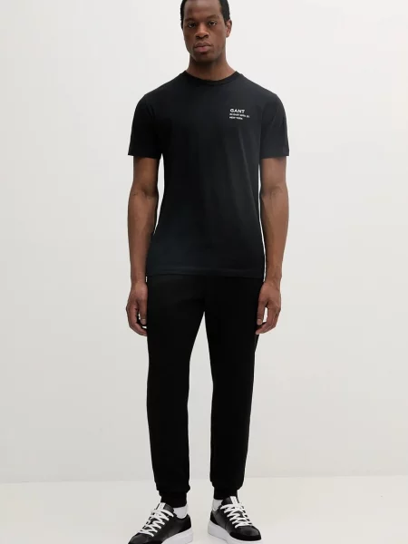 Спортивні штани Armani Exchange однотонні чорний