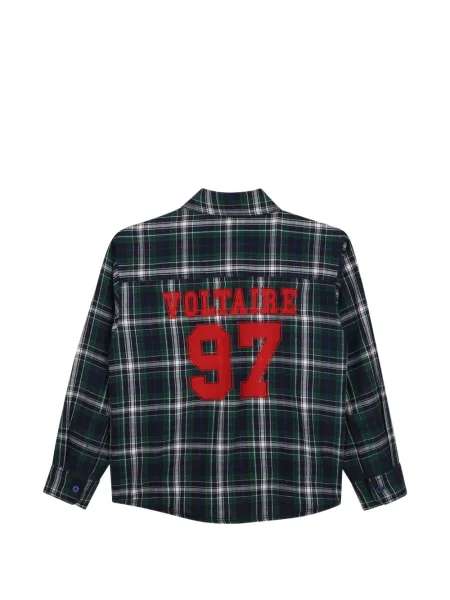 Koszula dziecięca Zadig & Voltaire zielona