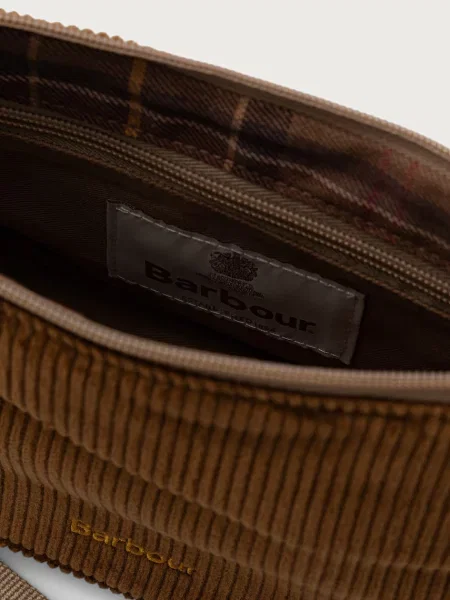 Barbour сумка крос-боді вельветова