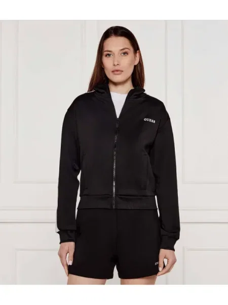 GUESS ACTIVE Pulóver YARROW | Regular Fit fekete
