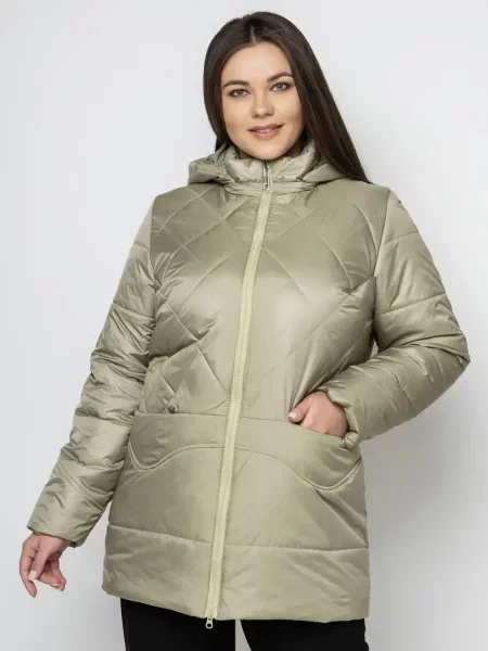 Демісезонна куртка City Fashion Classic оливковий