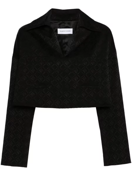 Bluzka Marine Serre żakardowa czarna