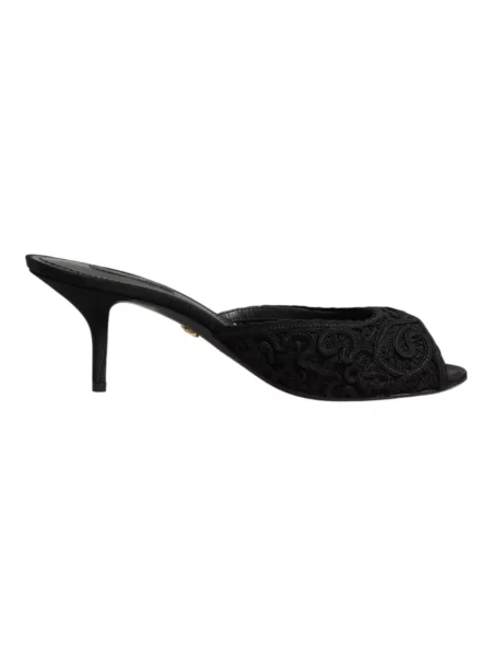 Klapki Dolce And Gabbana czarne