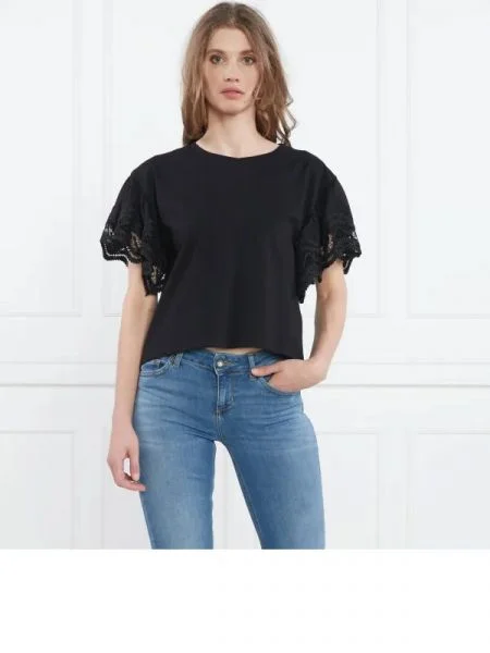 TWINSET Tricou negru