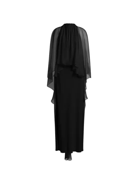 Rochie maxi Alberta Ferretti negru