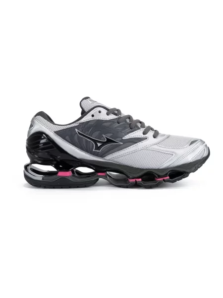 Sneakersy Mizuno skórzane szare