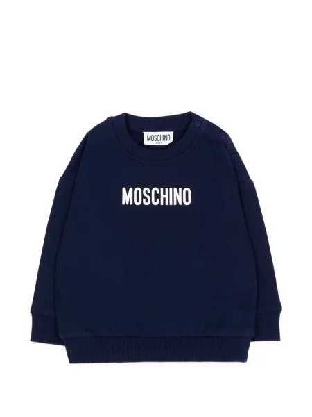 Bluza dziecięca Moschino niebieska