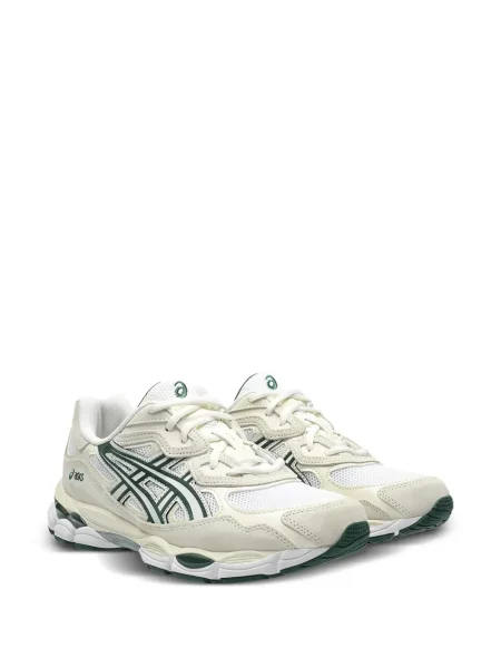 Sneakerși Asics Gel-Kayano cu șireturi din dantelă alb