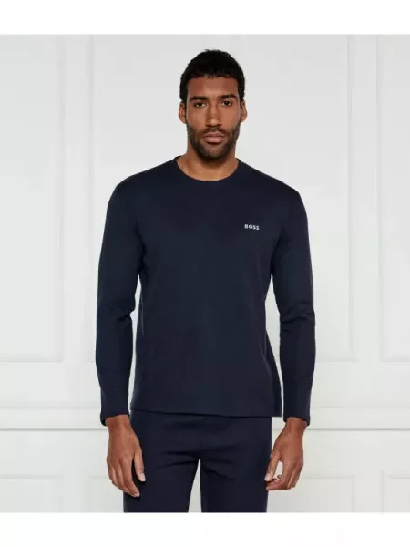 Hosszú ujjú póló Boss kék