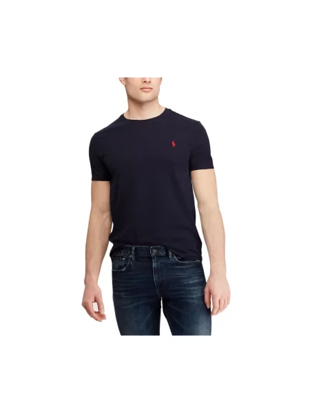 Polo Ralph Lauren T-Shirt Bsr Granatowy Custom niebieska