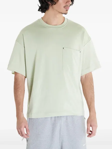 Tricou Nike scurt din dantelă alb