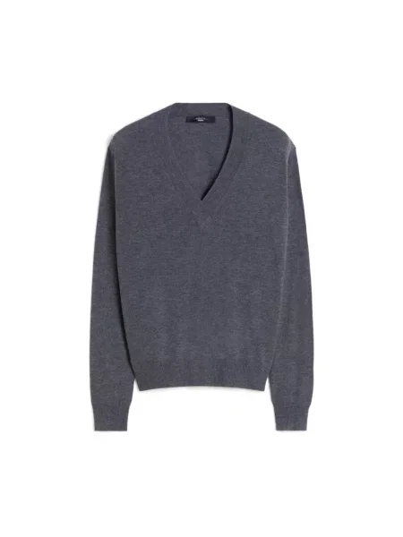 Sweter Weekend Max Mara wełniany szary