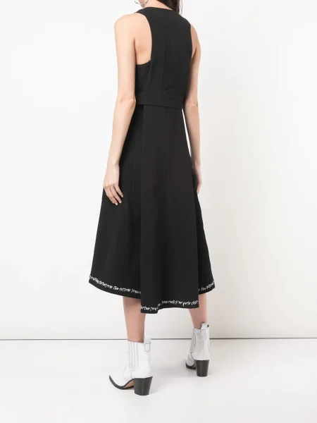Rochie midi Haculla până la genunchi de costum negru