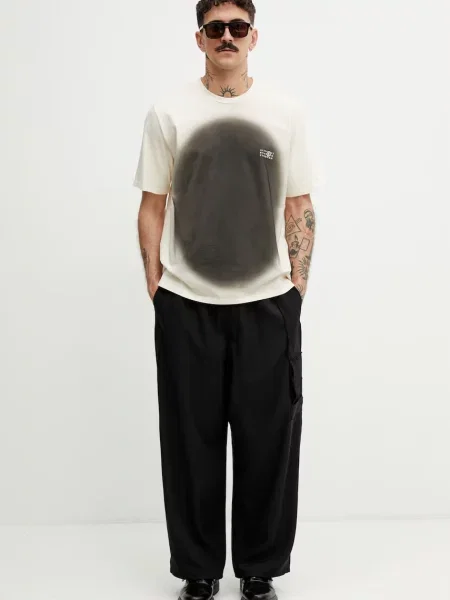 Maison Margiela férfi póló bézs
